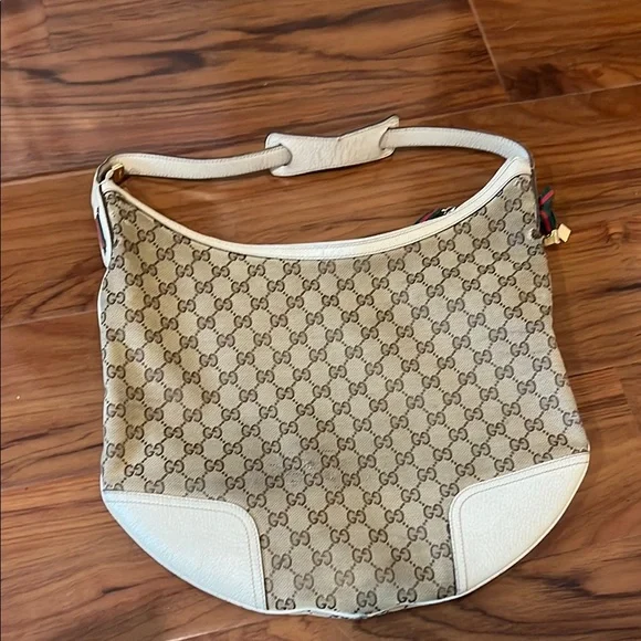 Gucci Beige and Brown Women's Hobo Bag - Picture 1 of 13